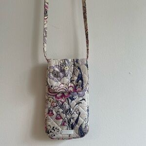Vera Bradley Purple and Pink Floral Crossbody Bag